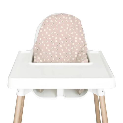 Image of Nibble and Rest Highchair Insert Cover, Compatible for IKEA Antilop Highchair, High Chair Accessories Stain-Proof and Wipeable Insert Cover(Cushion NOT Included)(Daisy)