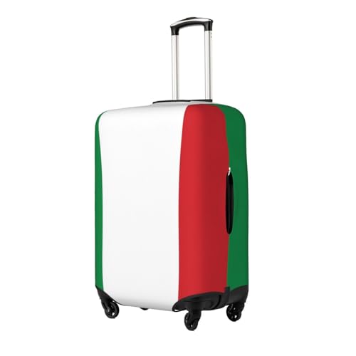 Italy Flag Zipper Travel Luggage Suitcase Protector Baggage Cover Anti-Theft Luggage Case Dustproof Protective Cover for 19-32 inch Suitcase,2