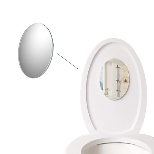 Practical Toilet Mirror for Wiping – Compact, Portable & Easy to Clean,Bathroom Mirror for Kids Easy Viewing Shatterproof Fog-Free Design Ideal for Personal Grooming & Daily Us