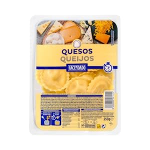 Pasta fresca girasoles quesos Hacendado Bandeja 250 g Pack 2