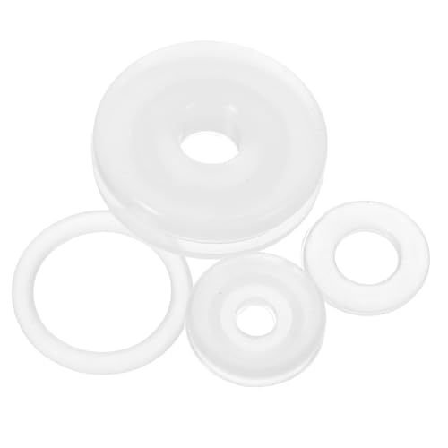 LIGIGWASH Accesorios para Ollas a Presión 4 Piezas Juntas de Goma para Válvulas de Flotador Silicona Repuestos para Olla de 4L/5L/6L Instalación Cocina