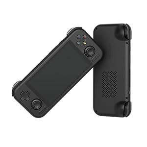 Retroid Pocket 4/4Pro Retro Game Handheld Console, Android Retro Game Console Multiple Emulators Console Handheld 4.7 Inch Display 5000mAh Battery Classic Games Console (RP4 Pro, Black, D1100)