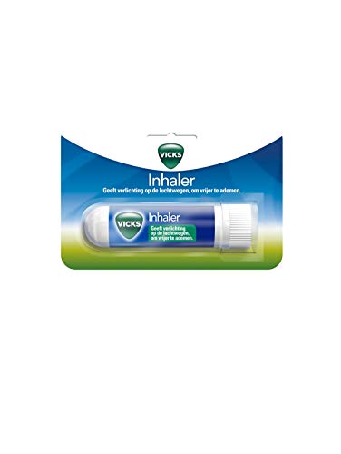 Vicks Colds Inhaler - Inhaler geeft verlichting op de luchtwegen, om vrijer te ademen - 1 stuk