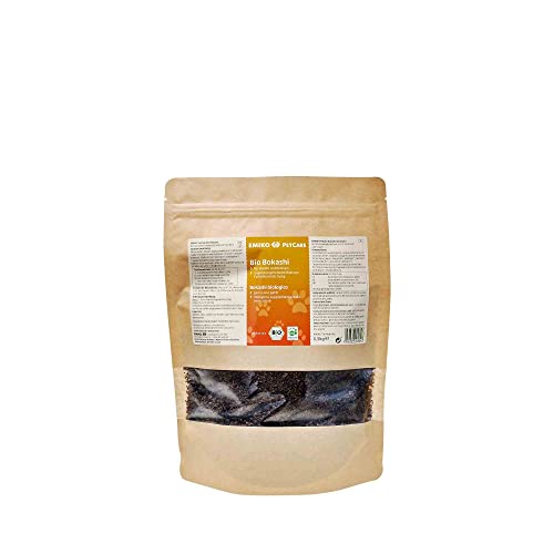 EMIKO® PetCare Bio Bokashi 500g, schrotartige Futterergänzung mit Milchsäure und wertvollen EM-Stoffwechselprodukten für Hunde und Katzen
