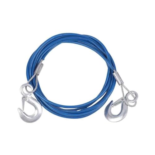Cuerda de remolque para coche con cable de acero que evita roturas en caso de avería