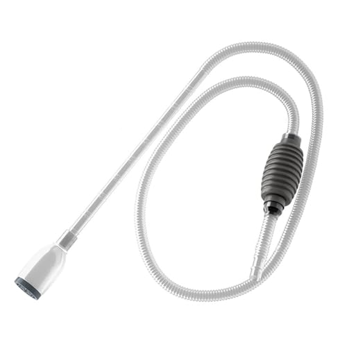 Hisocute Water Exchanger Aquarium Siphon Vacuum Cleaner Fish Tanks Toilet Suction Aquarium Siphon Fish Tanks Water Changer Aquarium Siphon Vacuum Cleaner for Fish Tanks Cleaning Gravel & Sand