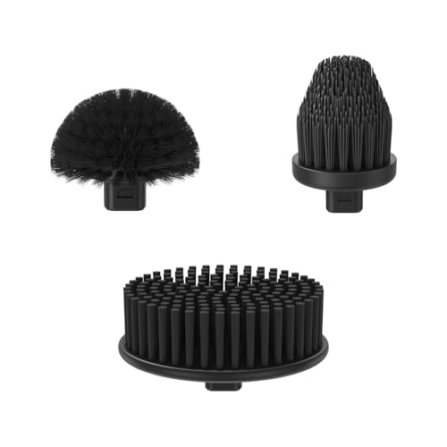 Image of Fanttik 3 Pcs Replacement Brush Heads for Flip G9 Pro Electric Spin Scrubber, Suitable for Fanttik Flip G9 Pro Electric Scrubber Only, Brush Accessories for Bathroom, Shower, Kitchen Floor