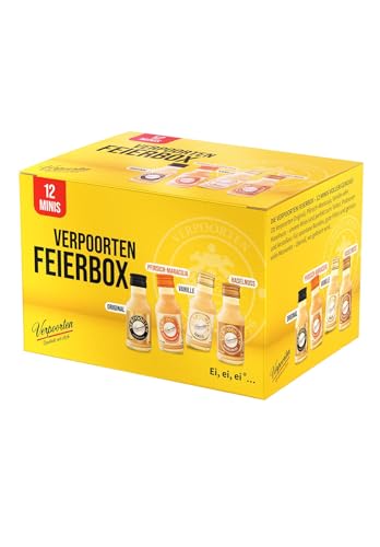 VERPOORTEN FEIERBOX – 12 Eierlikör-Minis voller Genuss