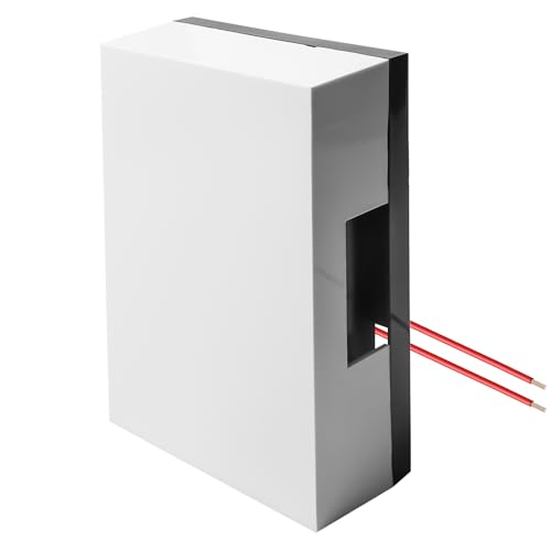 Sonnette filaire : 220 V Sonnette de porte d'entrée, 80-95 dB Carillon de porte mécanique, 15 x 9,7 x 4,6 cm Sonnette de porte manuelle à double son, pour hôtels, appartements, bureaux, maison