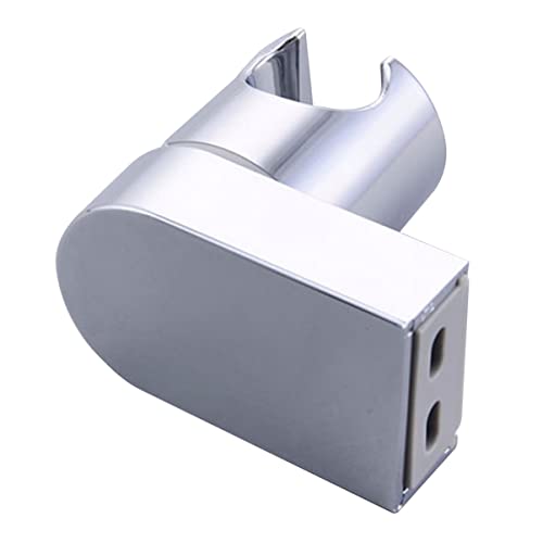 HEMOTON Support de Pommeau de Douche Base Réglable Fixateur pour Pommeau Douche Douchette Bidet Argenté