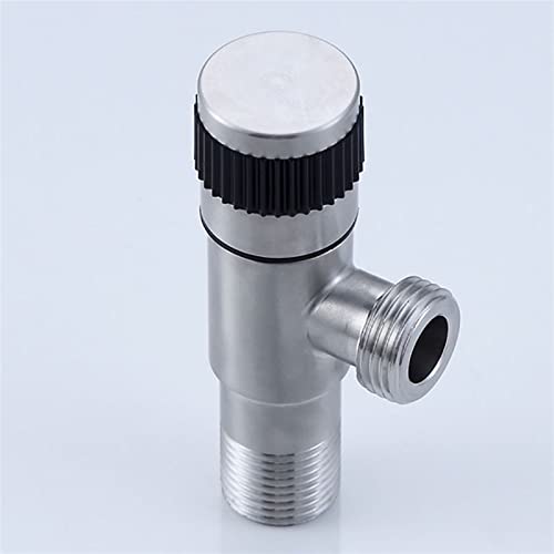 Vanne d'arrêt quart de tour en inox 304 durable pour salle de bains - 5