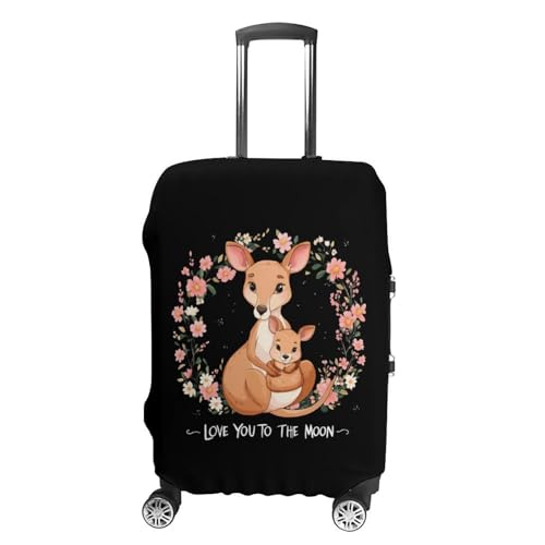 Kangarooes Luggage Cover Suitcase Protector Travel Baggage Covers for Men Women L