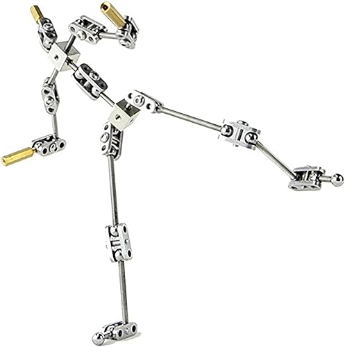 Puppet Armature Kit - Edelstahl Metallfigur für einfache Montage und Charakterdesign Kreation