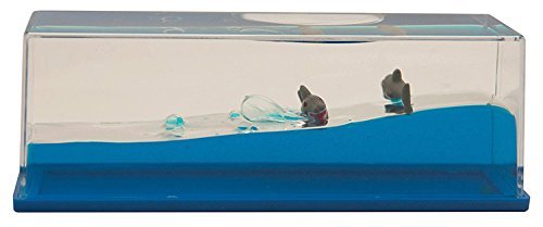 Wave Motion Liquid Paperweight (Shark)