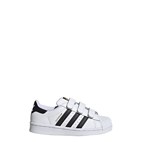 adidas Originals unisex child Superstar Cloudfoam Sneaker, White/Core Black/White, 2.5 US2