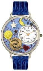 Vista 2 de Whimsical Gifts Zodiac Astrology Signs 3D Watch Collection 12 Signs Available in Gold or Silver Unique Fun Novelty Handmade in USA