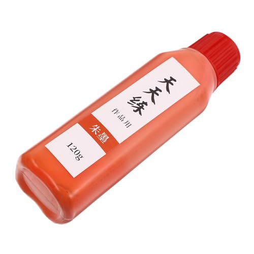 Encre de Chine rouge liquide pour calligraphie sumi COHEALI