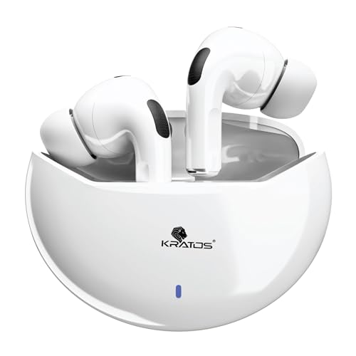 Kratos TW02 Ear Buds Wireless with 30H Playtime, Noise Isolation ...