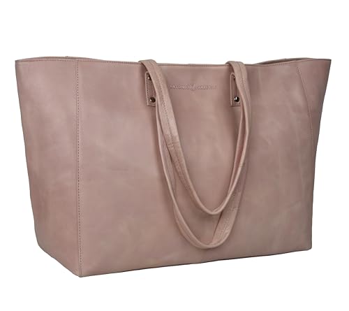 Bolso de cuero Antonio Valeria Tote para mujer miniatura 1