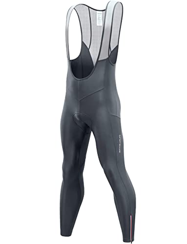 Image of qualidyne Men's Cycling Bike Bib Long Pants Cycling Tights with 3D Breathable Pad, Excellent Performance & Better Fit