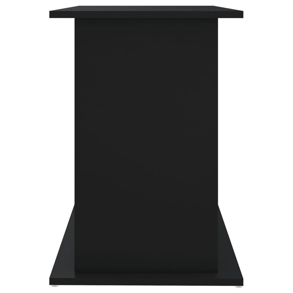 Support pour aquarium noir 101x41x58 cm bois d'ingénierie
