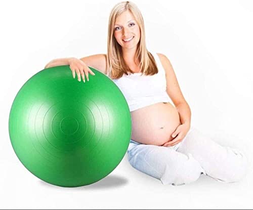 Pelota de pilates, fitness, gimnasio, yoga, para entrenamiento de equilibrio, uso en la oficina en casa, apoyo al parto, ejercicio de estabilidad, entrenamiento flexible, ideal para el hogar y el