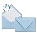 Sobres DIN B6 – Azul claro 125 x 176 mm con Forro...