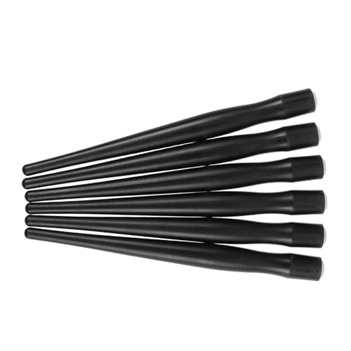 CVUTOVO 6個漫画カリグラフィーペン対応 プラスチック製ペンホルダー 絵画用品 アーティスト用描画スタンド 太字対応 学校用品 オフィスデスク収納