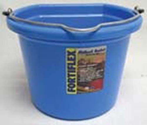 Fortiflex Flat Back Feed Bucket for Dogs/Cats and