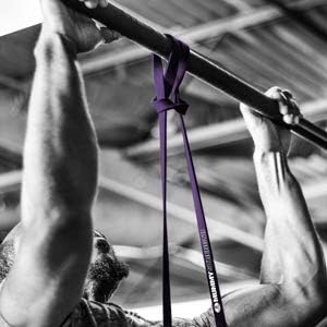 Miniatura 4 de MummyStrength Resistance Bands for Men and Women. The Best Stretch Band for Pull Up Exercise and Powerlifting. Works with Any Pull Up Bar or