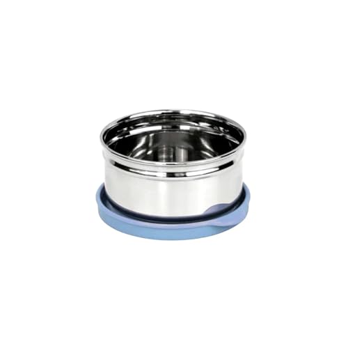 Image of SignoraWare Mini Fresh Stainless Steel Small Container | Airtight & Leakproof | Compact & Travel-Friendly | Easy to Carry | Perfect for Office, School & Home Use (140ml | EBlue)