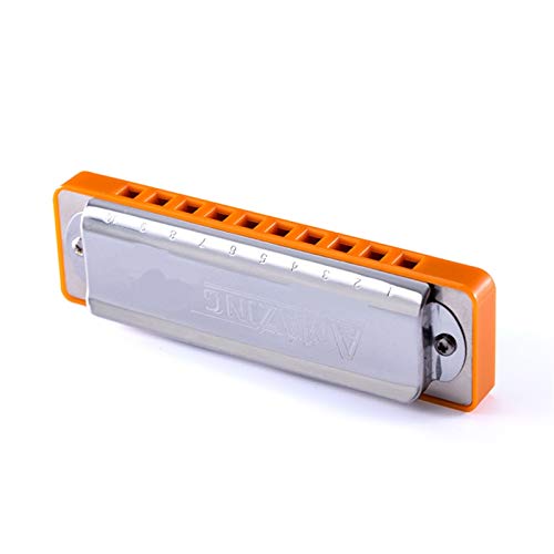 KIRANDIE 10 Trous Blues Harpe Diatonic Harp Harmonica C/D/E/F/g/A/BB Instrument de Musique d’orgue Embout for débutant… - Les Beatles, Paul McCartney, John Lennon, RIngo Starr, George Harrison KIRANDIE 10 Trous Blues Harpe Diatonic Harp Harmonica C/D/E/F/g/A/BB Instrument de Musique d'orgue Embout for débutant… – Image 5