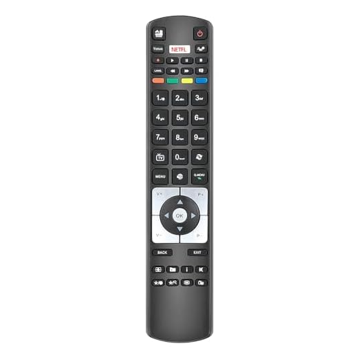 Gvirtue RC5118 Fernbedienung für Hitachi Telefunken TV 48WF400A A40F446A A55F446A C55U320A4CW-3D D32F286B4CW D32F287N4CW D32H286B3CW D39F265B3CW