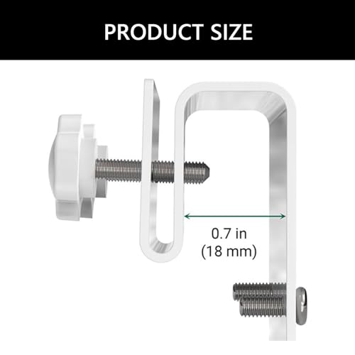 Fixation gouttière sans perçage pour S330 S340 : installation simple et ajustement rapide