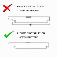 MARVIX T5 LED-Röhre, 530 mm, 12 V, 24 V, SMD, energiesparend, Ersatzlampe für Leuchtstofflampe in Wohnmobil, Wohnmobil, Wohnwagen oder Boot unter Regalbeleuchtung – Ansicht 6