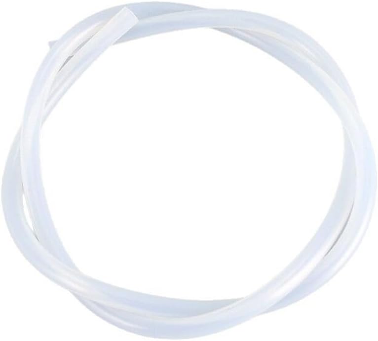 Durable Round-Headed Hollow Rubber Tube - 1 Meter High-Pressure Silicone Soft Tubing for Automotive Use(42x48mm)
