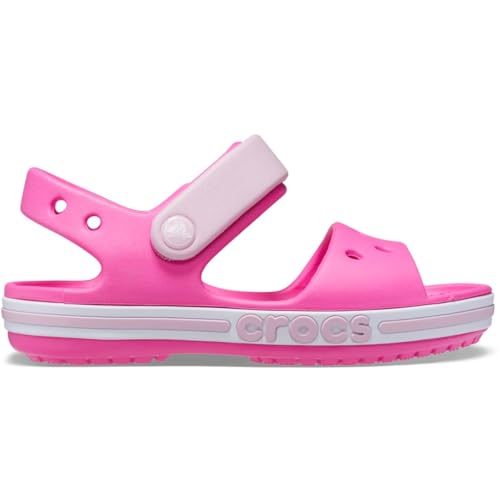Crocs Unisex Child Sandals, Pink, 25 EU