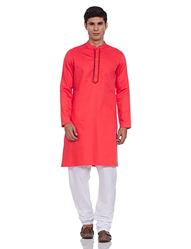 Image of Amazon Brand - Symbol Men's Cotton Regular Fit Long Kurta