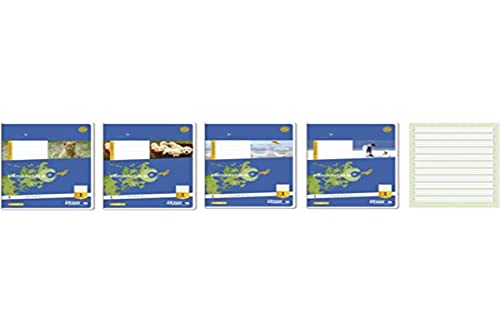 Preisvergleich Produktbild Ursus Basic 040516002 Chlorfrei - Hefte 20 Blatt A5 16 Blatt Lin2