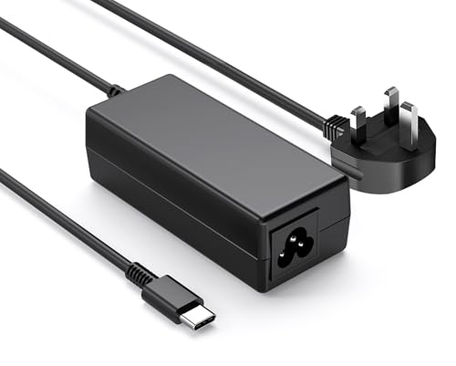 65W Chromebook Charger USB C Compatible with Acer samsung HP Lenovo Dell Asus Google Fast Charging Universal Type C Laptop Charger
