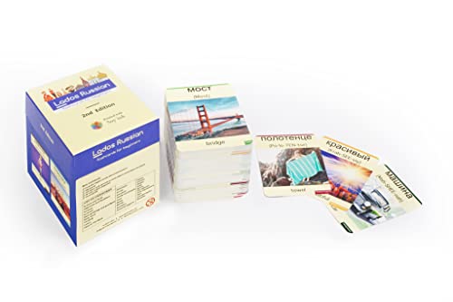 Russian Flash Cards: 500 Essential Words for All Ages