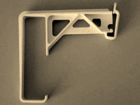 Vinyl Fence Insulator-Easy Snap,Easy To Install 25/Pkg #TOP2