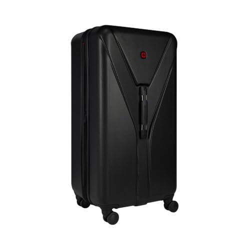 Wenger Ibex Trunk Maleta de Carcasa rígida con 4 Ruedas, Trolley, Grande, 84 (101) l, Cierre de Seguridad, Mujer, Hombre, Viajes, Vacaciones, Negro, 612042 Wenger Ibex Trunk Maleta de Carcasa rígida con 4 Ruedas, Trolley, Grande, 84 (101) l, Cierre de Seguridad, Mujer, Hombre, Viajes, Vacaciones, Negro, 612042