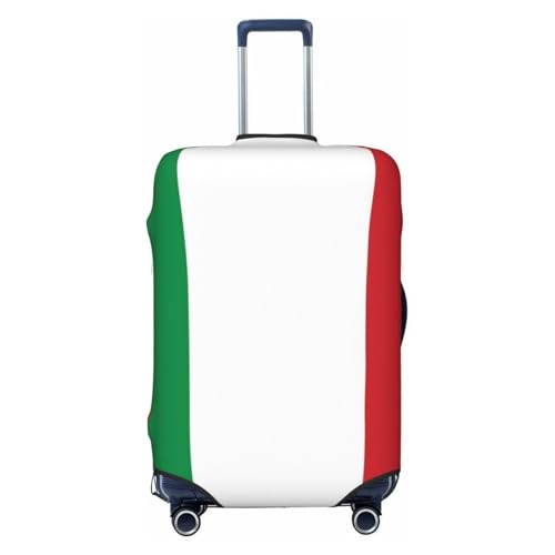 Italy Flag Zipper Travel Luggage Suitcase Protector Baggage Cover Anti-Theft Luggage Case Dustproof Protective Cover for 19-32 inch Suitcase,