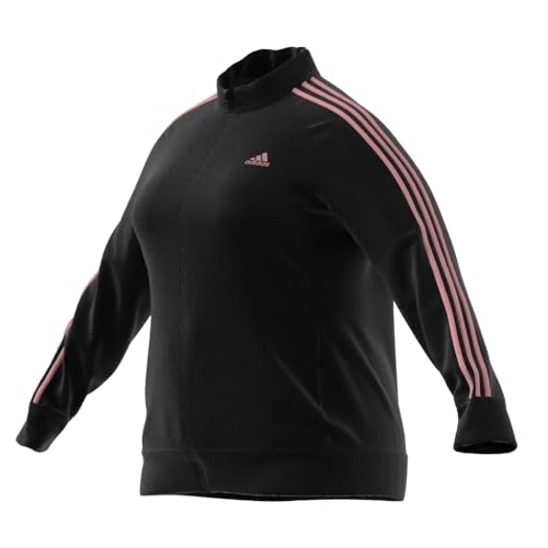 Image of adidas Women's Essentials Warm-Up Slim 3-Stripes Track Jacket