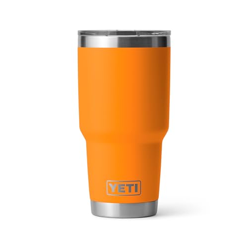 YETI Rambler 30 oz Tumbler, Stainless Steel, Vacuum Insulated with MagSlider Lid, King Crab