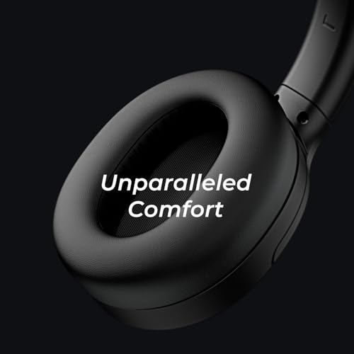 Image of Active Noise Cancelling Wireless Bluetooth Headphones with Mic and Clear Calls, Bluetooth 5.0, 30 Hours Playtime, Comfort Fit, Model 2