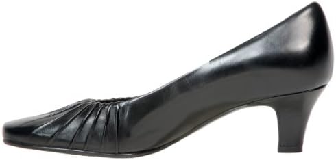 Naturalizer Women's Allie Pump, Black Leather, 11N