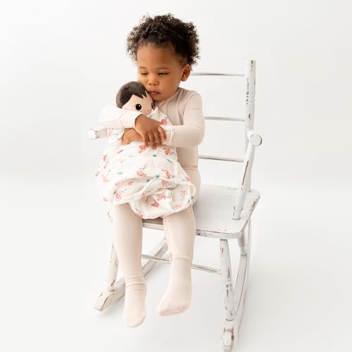 Image of Bamboo Little Soft Baby Footie Pajamas, Baby Clothes, Newborn Sleepers, 95% Viscose and 5% Spandex, 0-24 Months