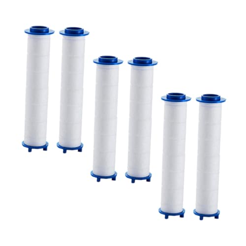 Reviews de Repuesto Pureit Top 10. 46 LOEFLIFA 6 Piezas Filtros para Regadera Filtro de Algodón PP Alta Presión Repuesto para Ducha Purificador de Agua Doméstico de y Limpiar